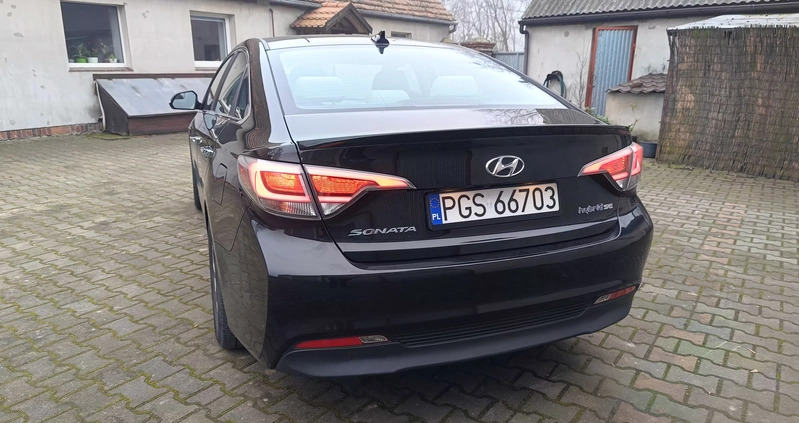 Hyundai Sonata cena 64900 przebieg: 136000, rok produkcji 2017 z Gostyń małe 379